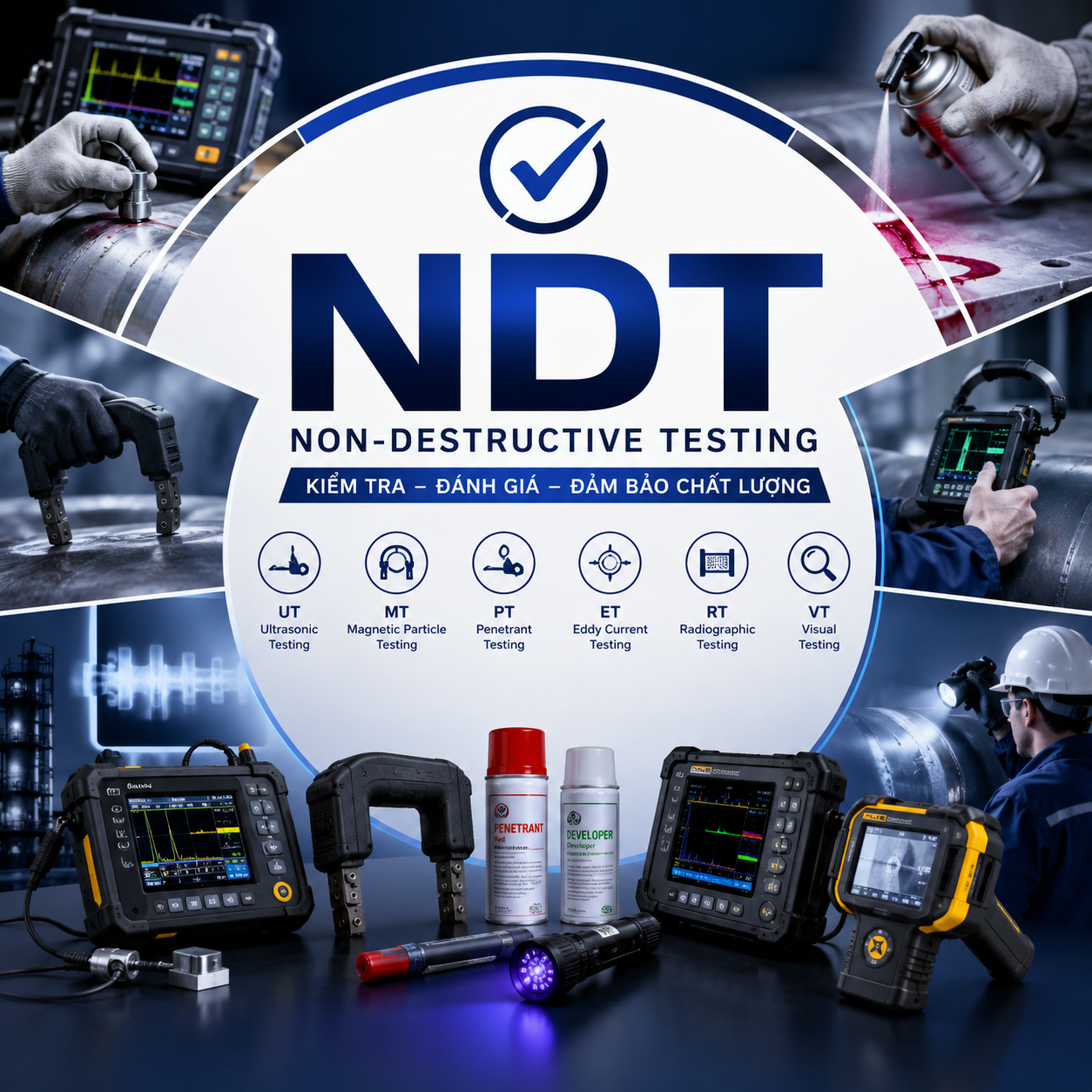 Thiết bị kiểm tra không phá hủy - NDT